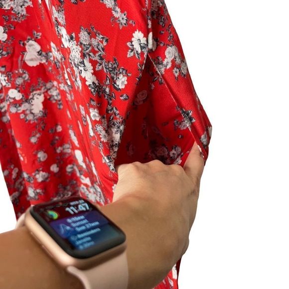 Rag & Bone Scarlet Floral Midi Dress - Picture 3 of 9